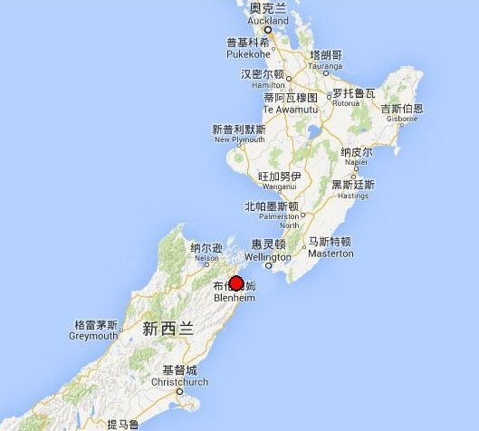 11·14紐西蘭南島地震