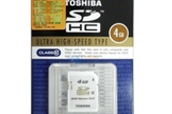 東芝4G SDHC 東芝4G SDHC