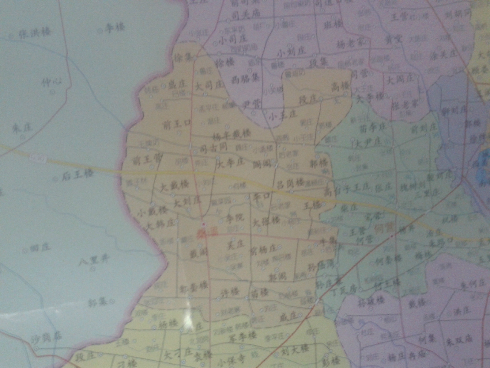 桑固鄉地圖