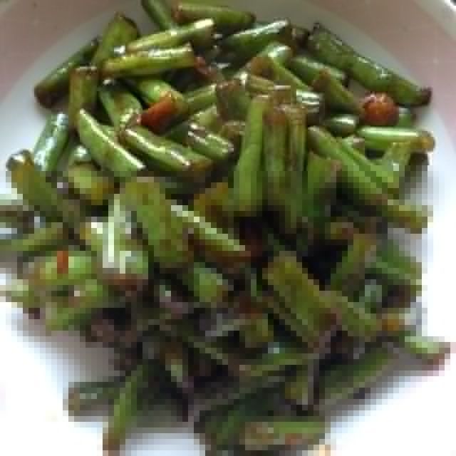 醬油四季豆 醬油四季豆