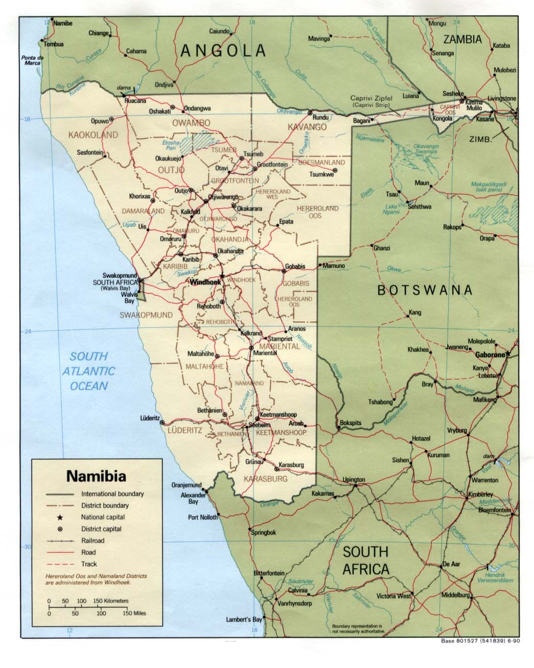 納米比亞行政區劃
