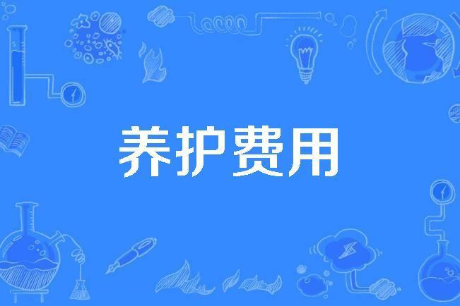 養護費用 養護費用