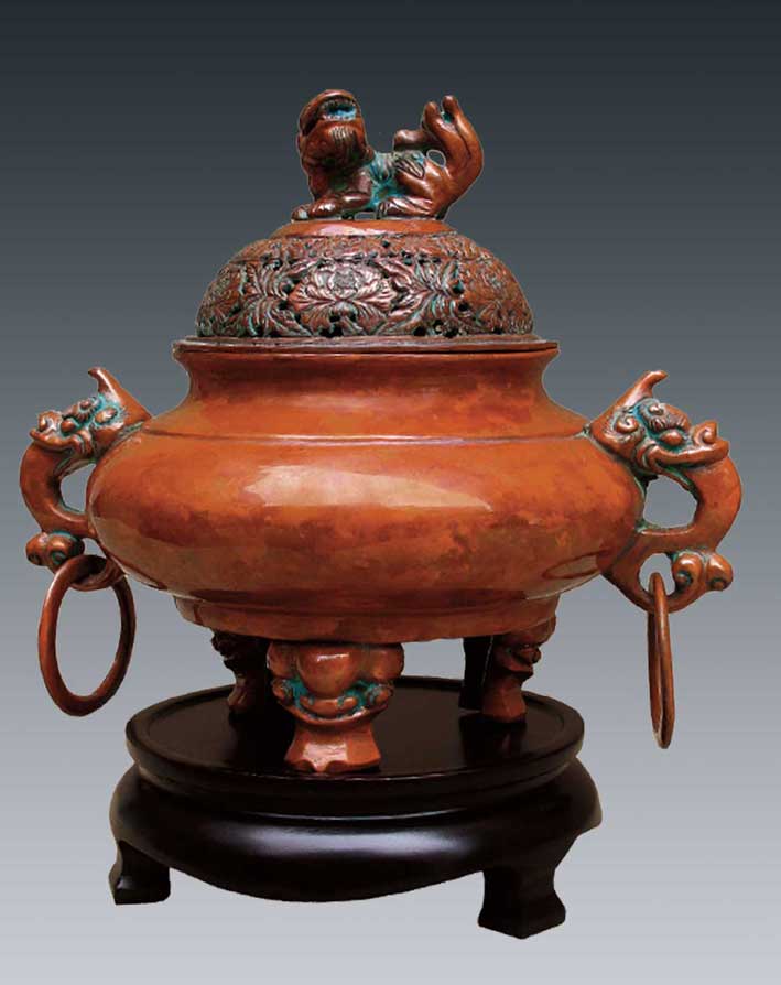 斑銅(雲南特有的特色傳統工藝品之一)