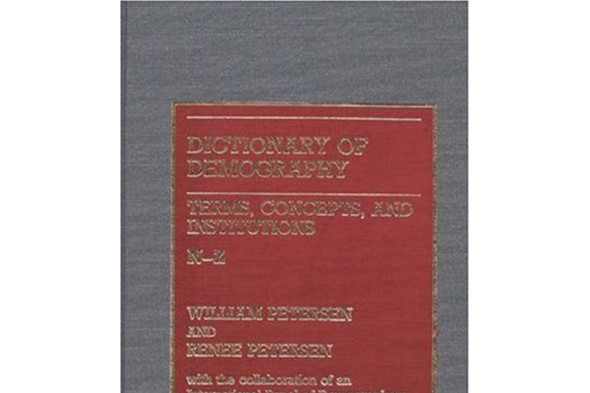 Dictionary of Demography Dictionary of Demography