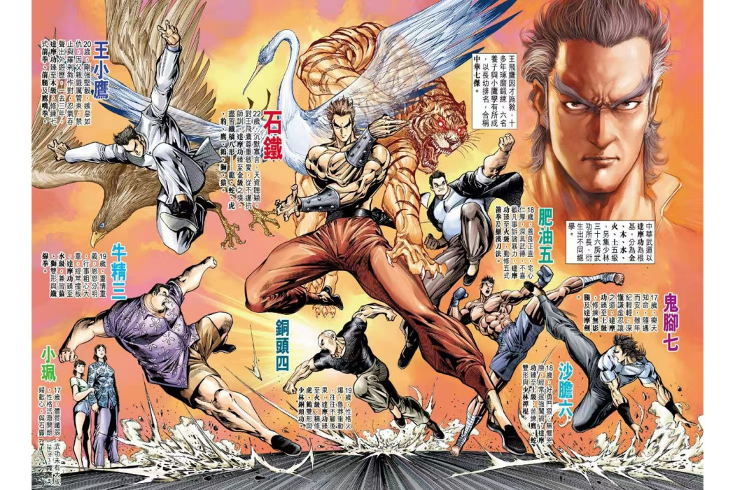中華武道(港漫《新著龍虎門》系列登場武學) 中華武道(港漫《新著龍虎門》系列登場武學)