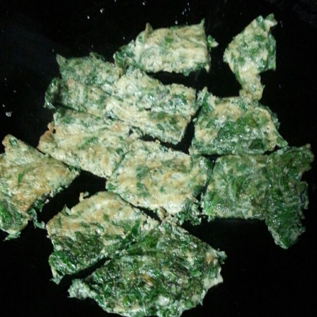 薄荷草煎蛋 薄荷草煎蛋