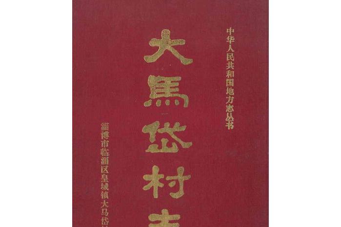 大馬岱村志 大馬岱村志
