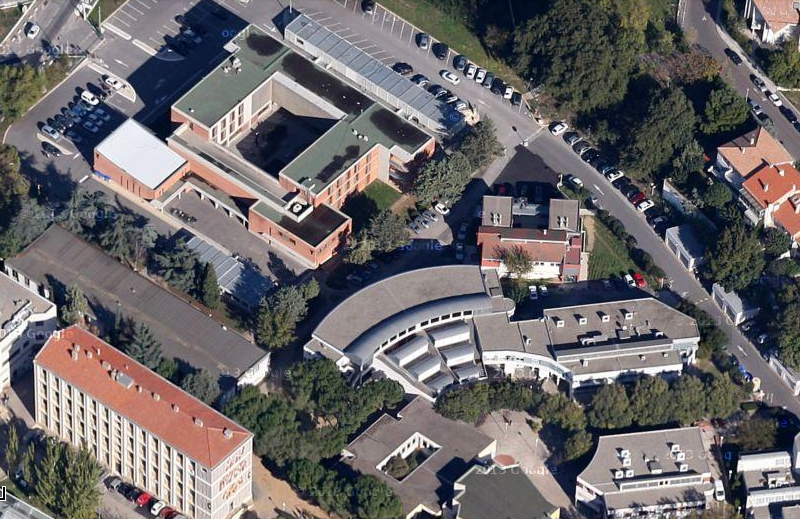 佩皮尼昂大學校區俯視圖