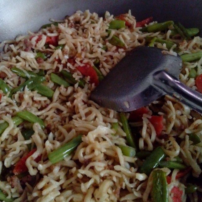 四季豆炒麵 四季豆炒麵