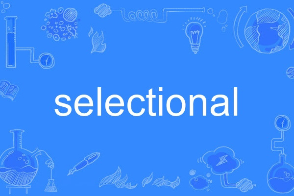 selectional selectional
