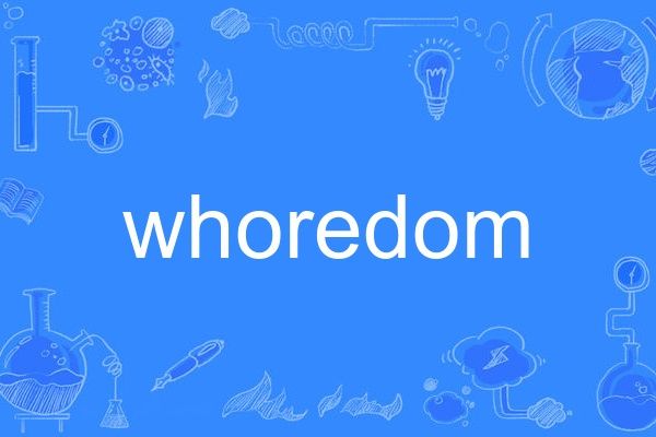 whoredom whoredom