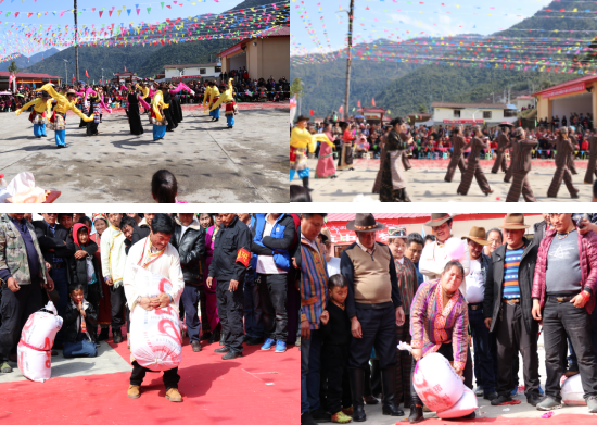2018年2月墨脫村舉行第七屆 “達羌”民俗文化活動