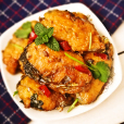 煎鮁魚 煎鮁魚