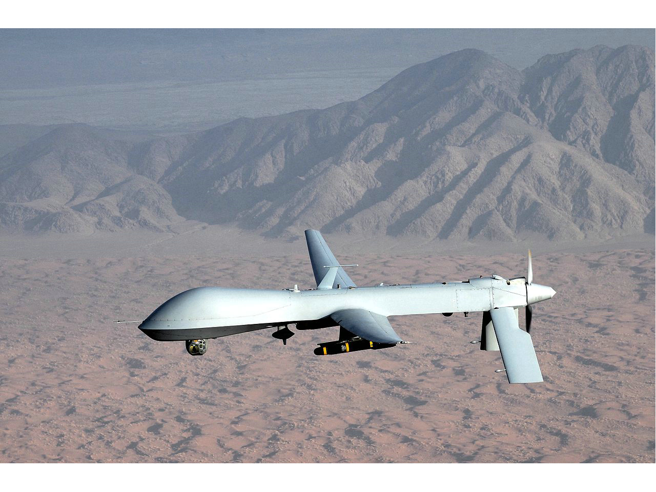 美國”捕食者“MQ-1攻擊無人機