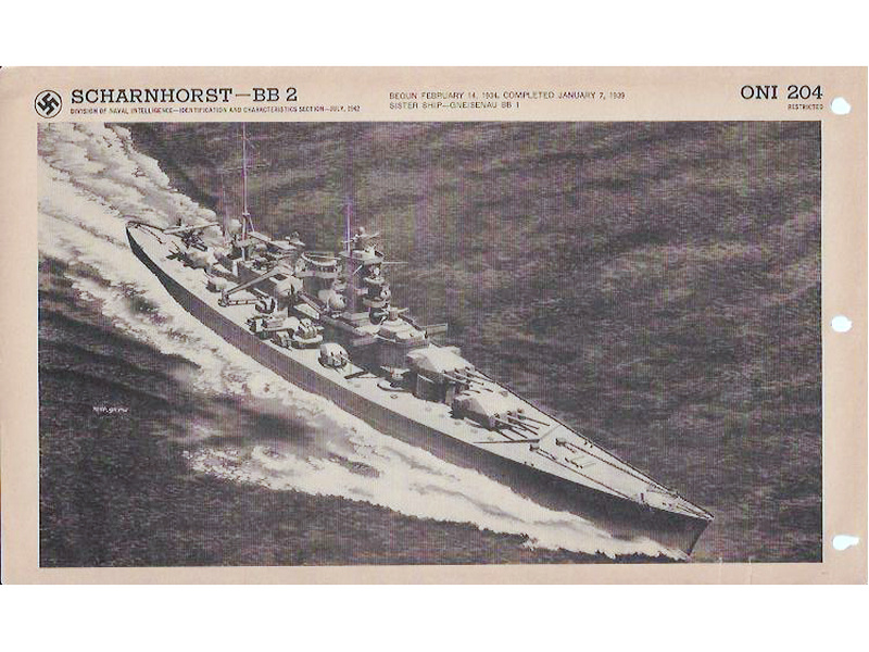 沙恩霍斯特號戰列巡洋艦