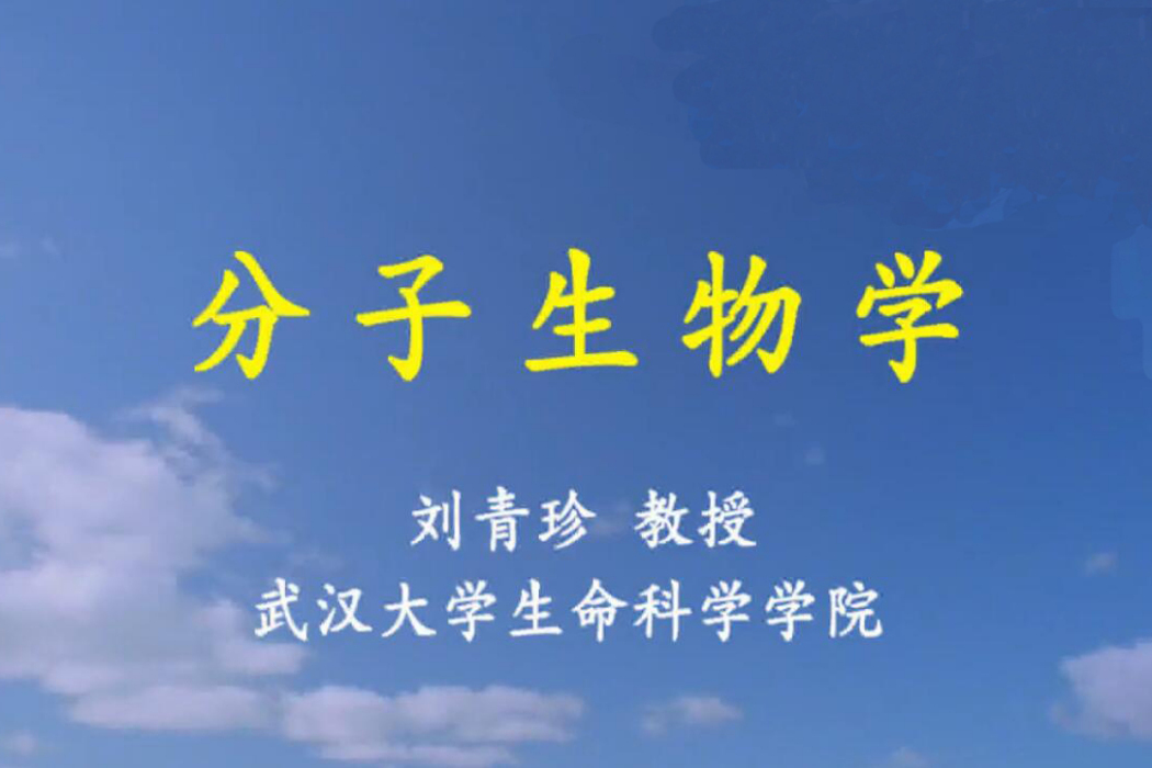 分子生物學(武漢大學建設的慕課) 分子生物學(武漢大學建設的慕課)