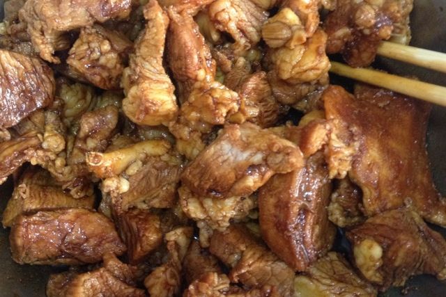 醬黃羊肉