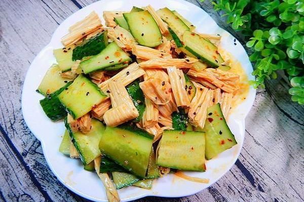 瓜條腐竹 瓜條腐竹
