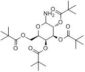 2,3,4,6-四-O-叔戊醯基-beta-D-吡喃半乳糖胺