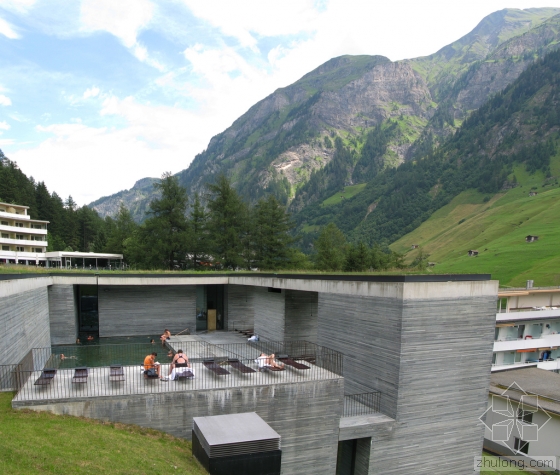 瑞士瓦爾斯溫泉浴場