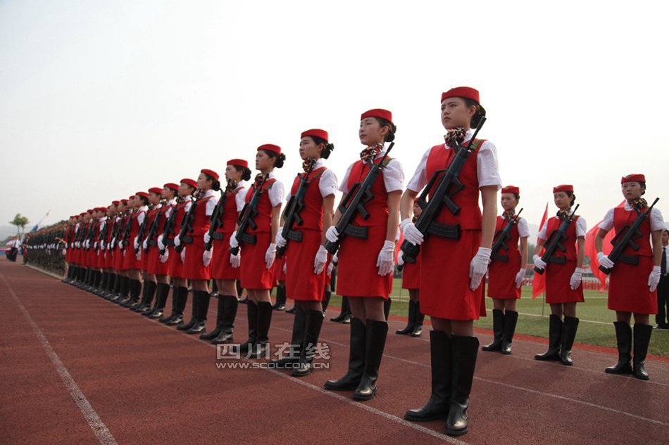 四川西南航空職業學院女子儀仗隊