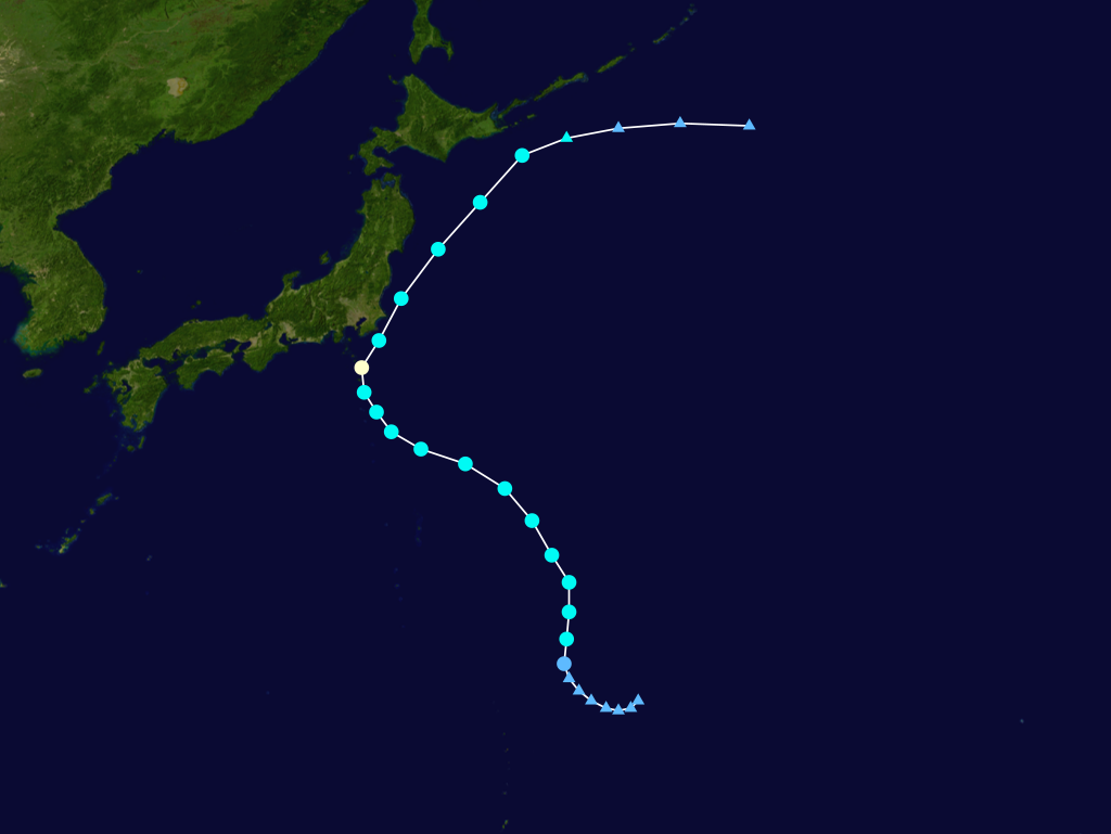 2009年第11號颱風“科羅旺”路徑圖