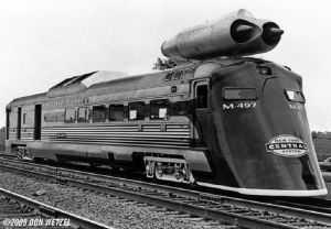 史上最清晰的一張美國M497渦輪噴氣列車照片