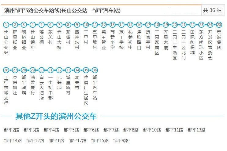 鄒平5路 鄒平5路