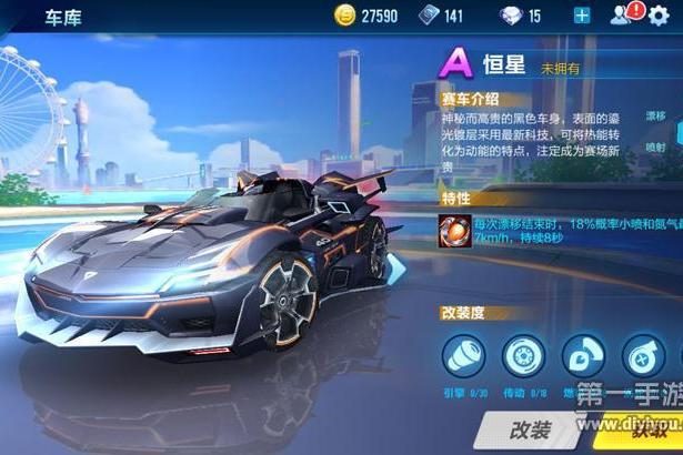 恆星(遊戲《qq飛車》中的A級賽車) 恆星(遊戲《qq飛車》中的A級賽車)