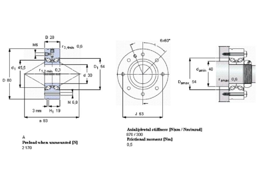 SKF BEAM030080-2RS軸承 SKF BEAM030080-2RS軸承