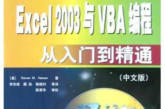 Excel2003與VBA編程從入門到精通（中文版）