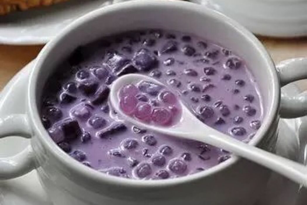 香芋紫薯西米露