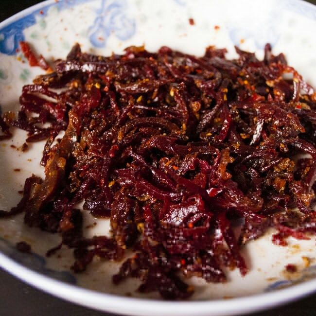乾炸牛肉絲 乾炸牛肉絲