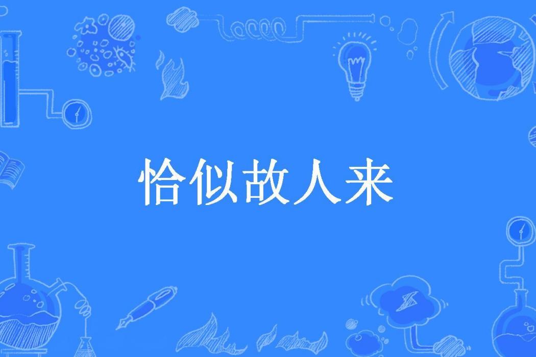 恰似故人來(徐二毛所著小說) 恰似故人來(徐二毛所著小說)