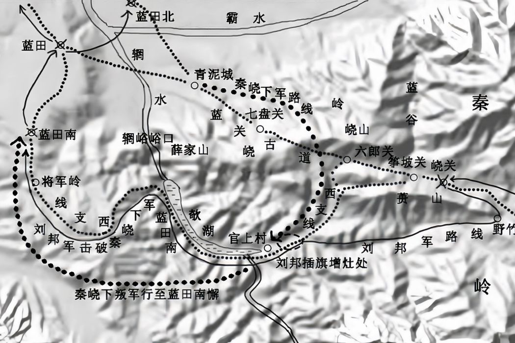 藍田之役 藍田之役