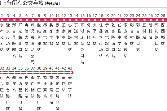 邢台公交103路 邢台公交103路