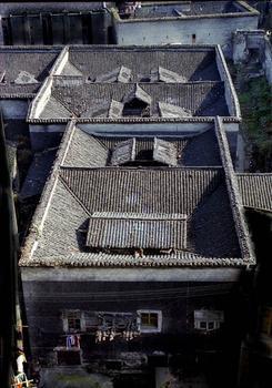 洪江古商城中的窨子屋