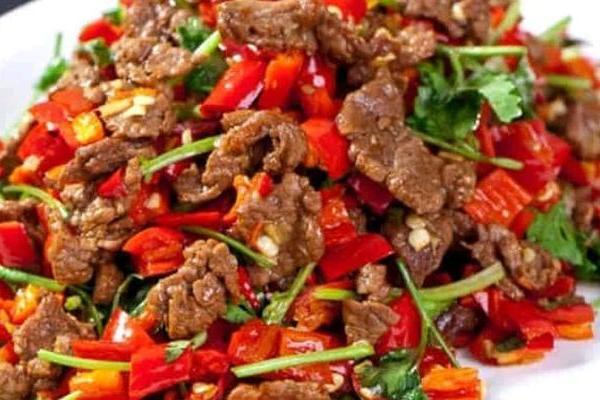 小炒臘牛肉 小炒臘牛肉