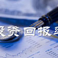 投資回報率(ROI（投資回報率）)