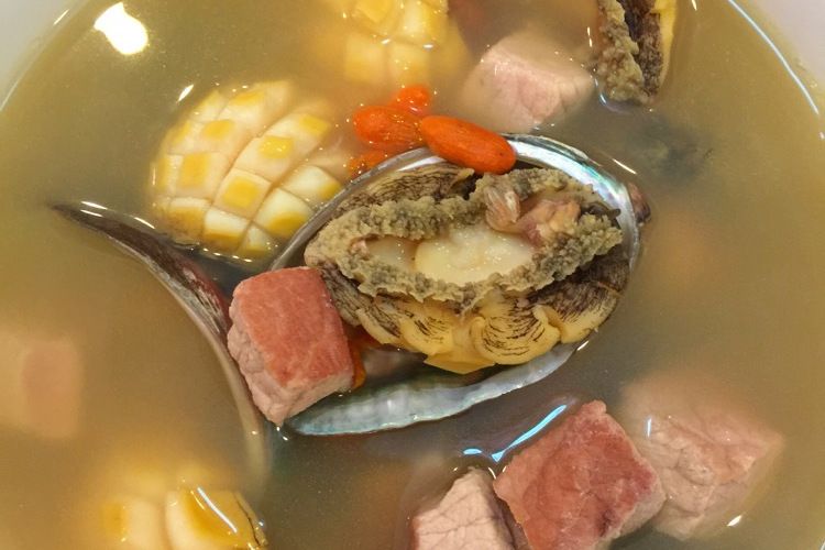 鮑魚肉片湯