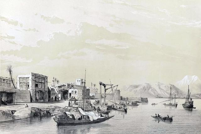 戰爭期間 波斯沿海都是英國人的後勤基地