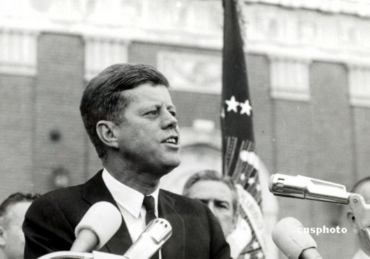 1963年11月22日甘迺迪發表演說