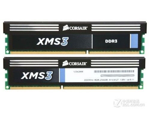 海盜船8GB DDR3 2000 海盜船8GB DDR3 2000