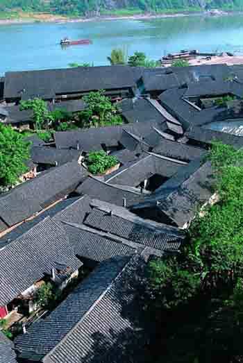 長江邊的古鎮