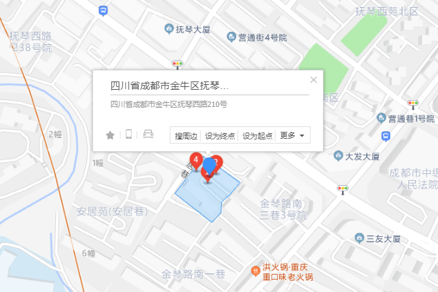 撫琴西路210號 撫琴西路210號