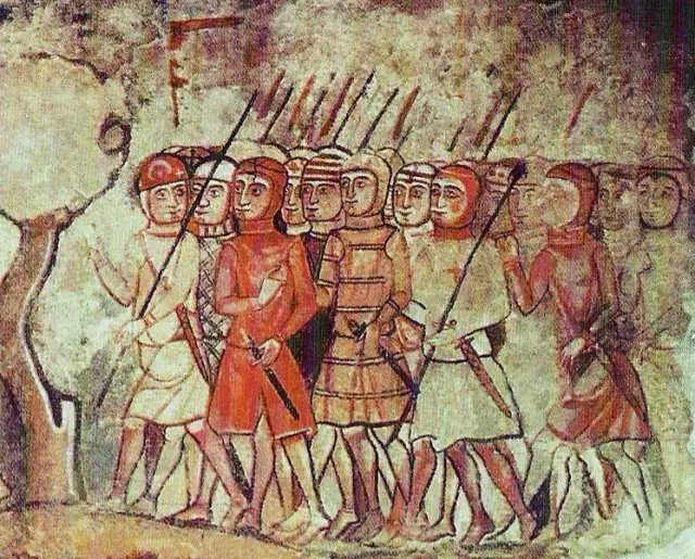 中世紀的西班牙步兵