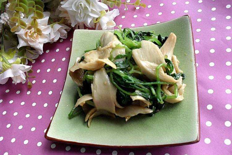 烤麩小油菜 烤麩小油菜