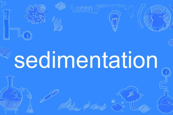 sedimentation sedimentation