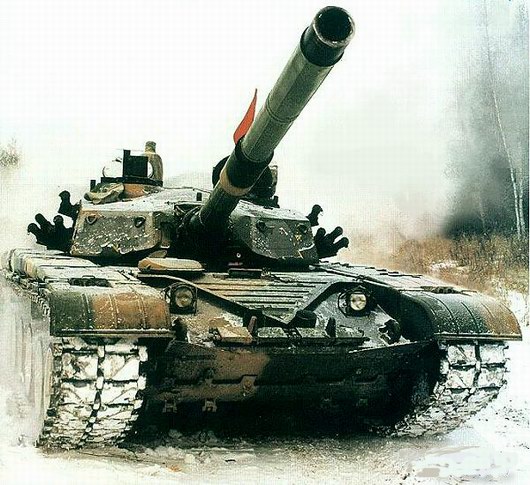 99式主戰坦克原型車寒帶測試