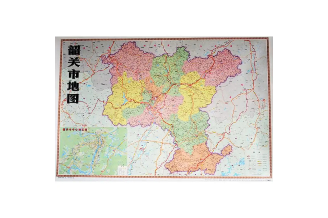 韶關市地圖 韶關市地圖